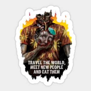 Zombie Vacation Sticker